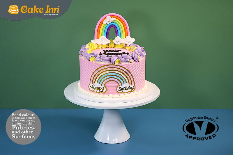 Luxury Rainbow Cake