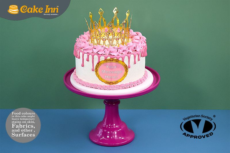 Luxury Crown Cake