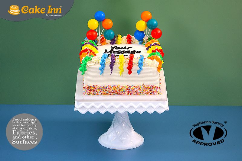 Confetti Sprinkle Party Cake