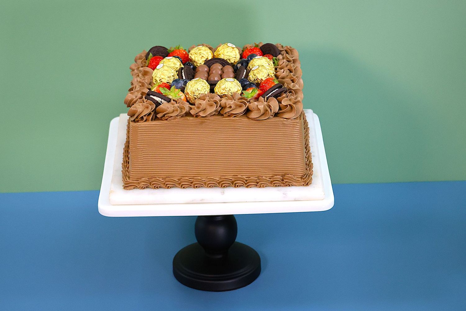 Fully loaded Chocolate Deluxe Birthday Cake