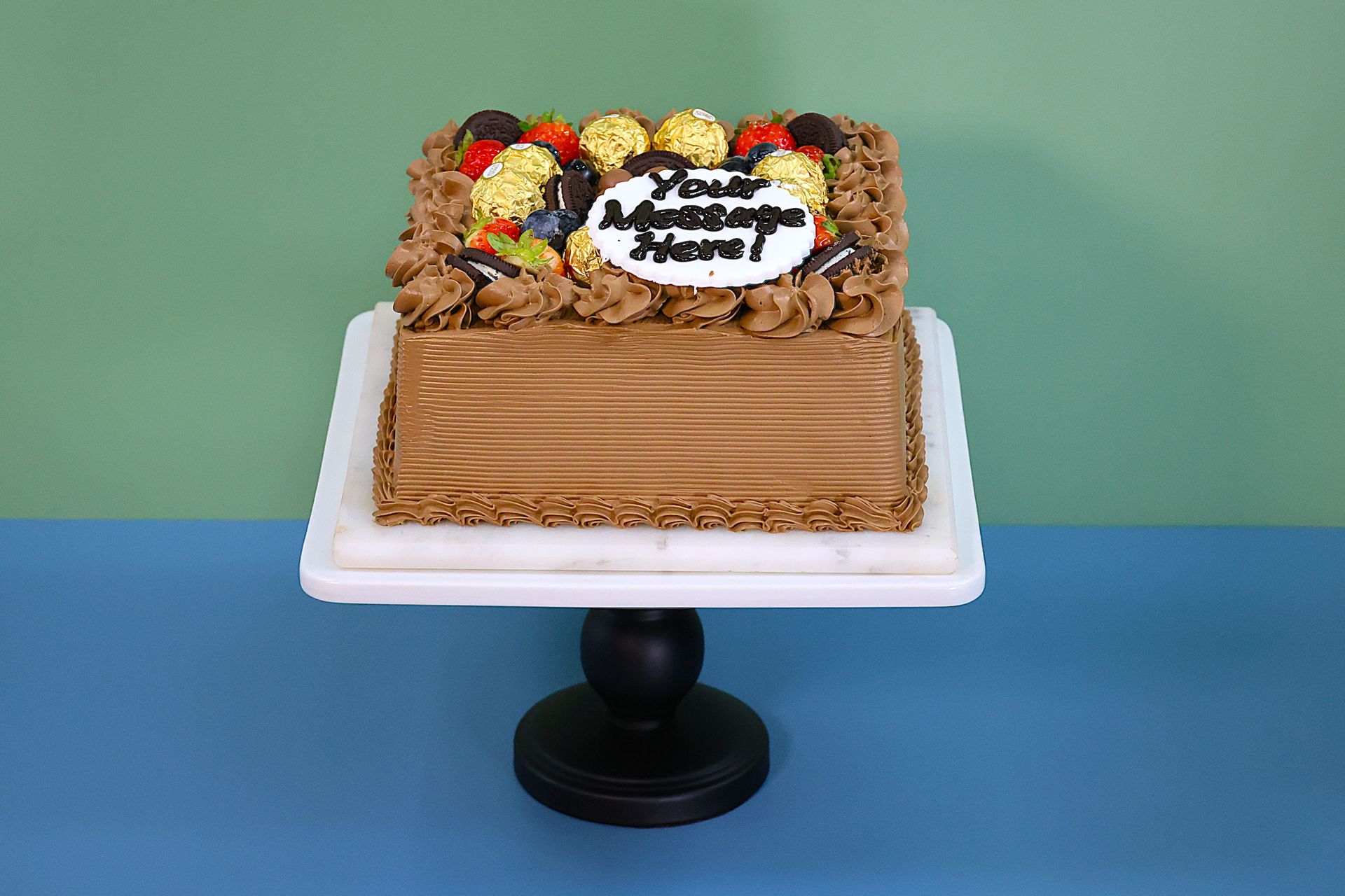 Fully loaded Chocolate Deluxe Birthday Cake