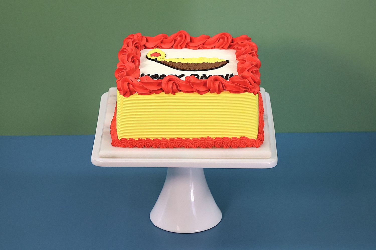Diya Diwali cake