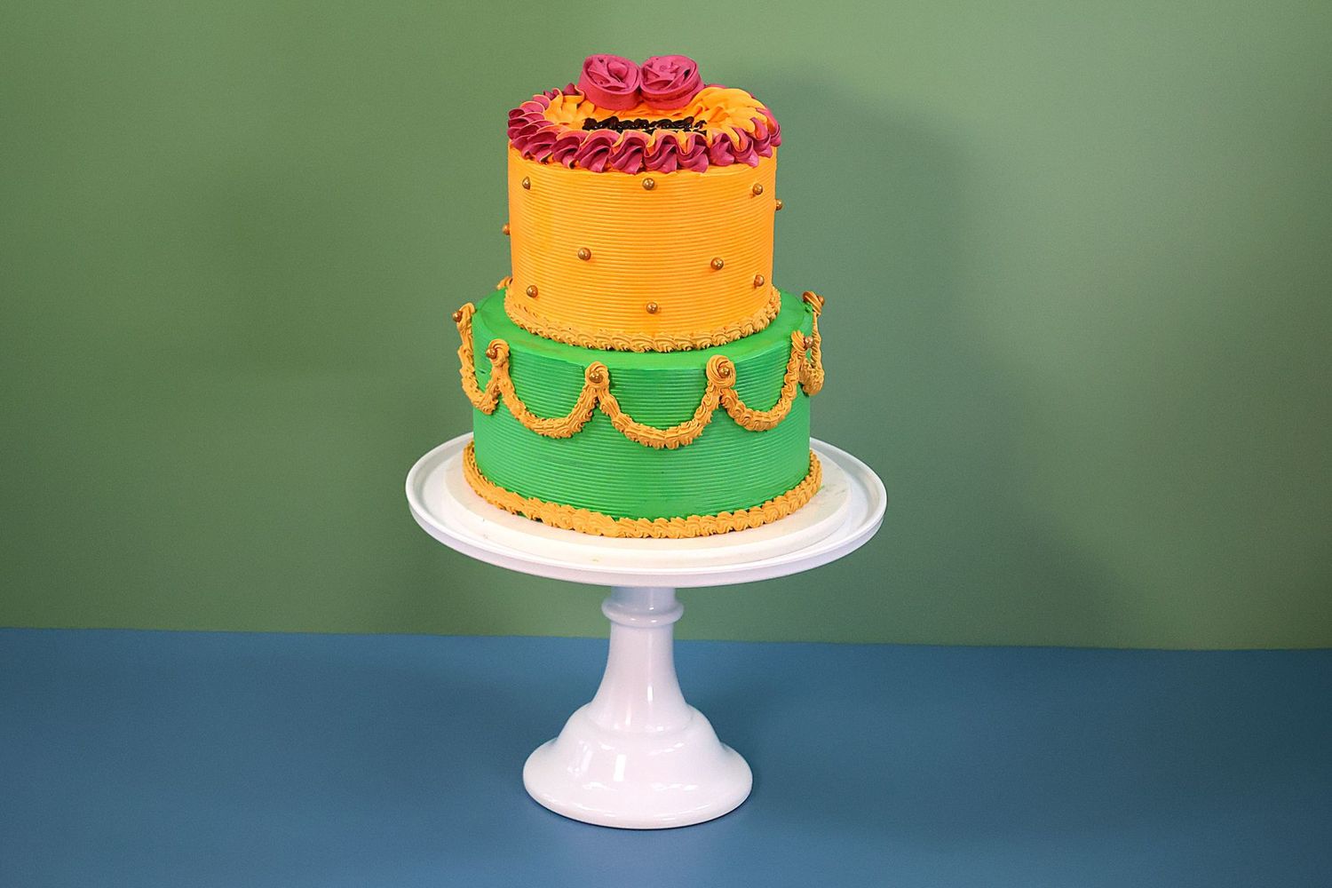 Mehndi Tier Cake