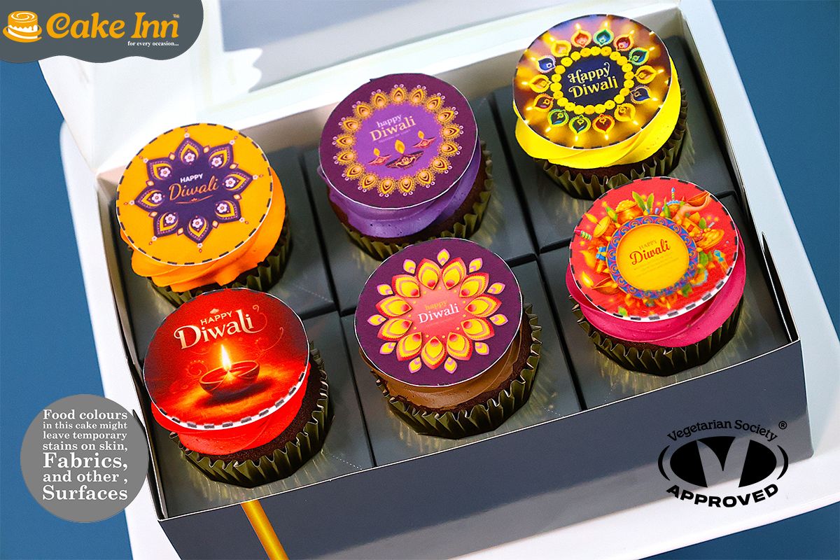 Diwali Cupcake
