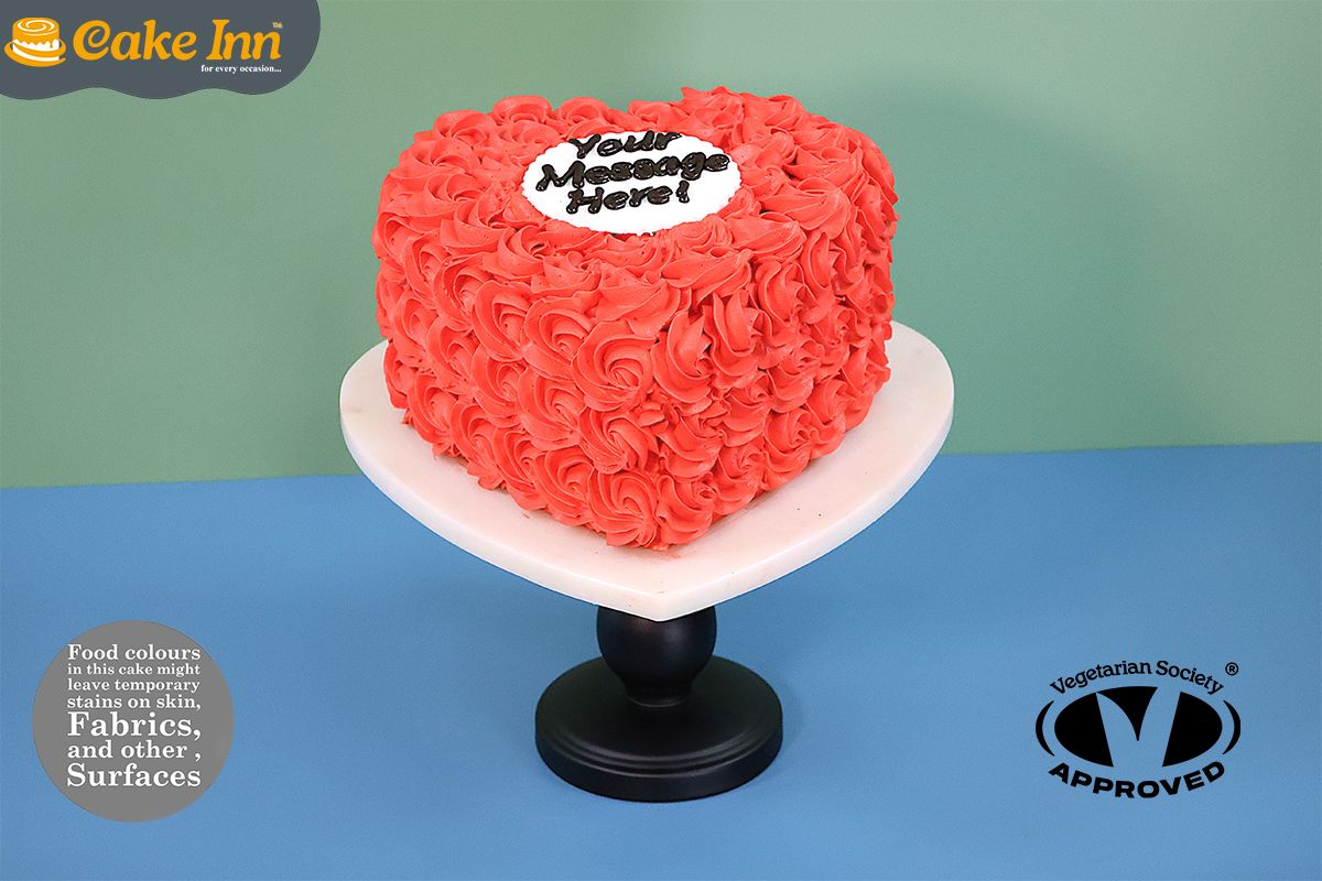 Romantic Anniversary Cake