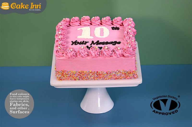 Customisable Colour Theme Birthday Cake Customisable Colour Theme Birthday Cake