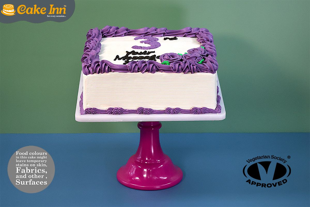 Customisable Colour Theme Number Birthday Cake Customisable Colour Theme Number Birthday Cake