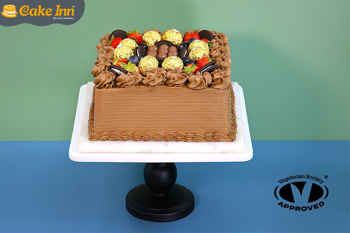 Fully loaded Chocolate Deluxe Birthday Cake