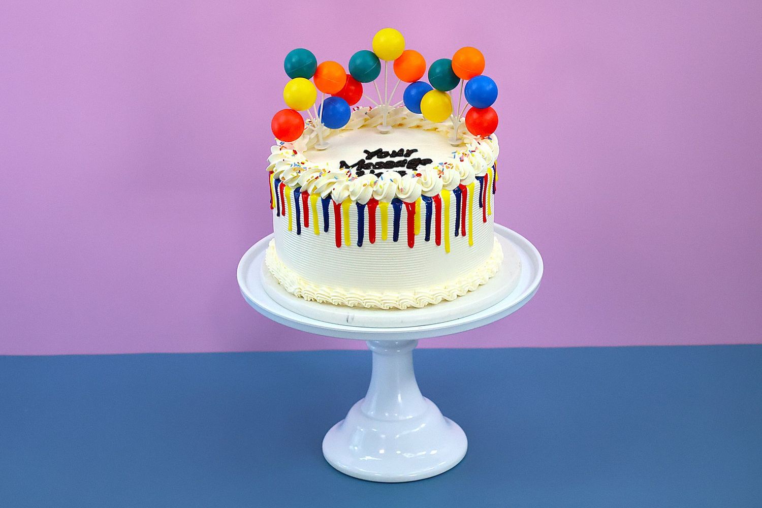 Confetti Balloon Cake Confetti Balloon Cake