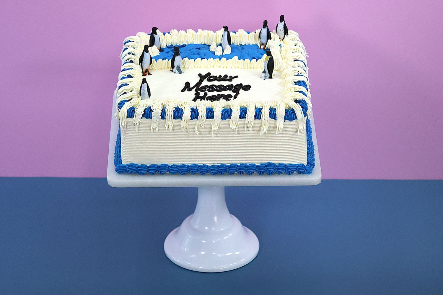 Penguin Topper Cake
