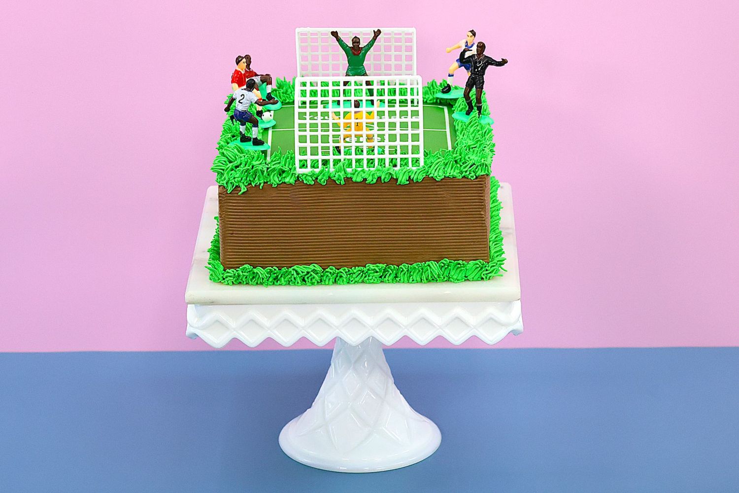 Football Pitch Birthday Cake Football Pitch Birthday Cake