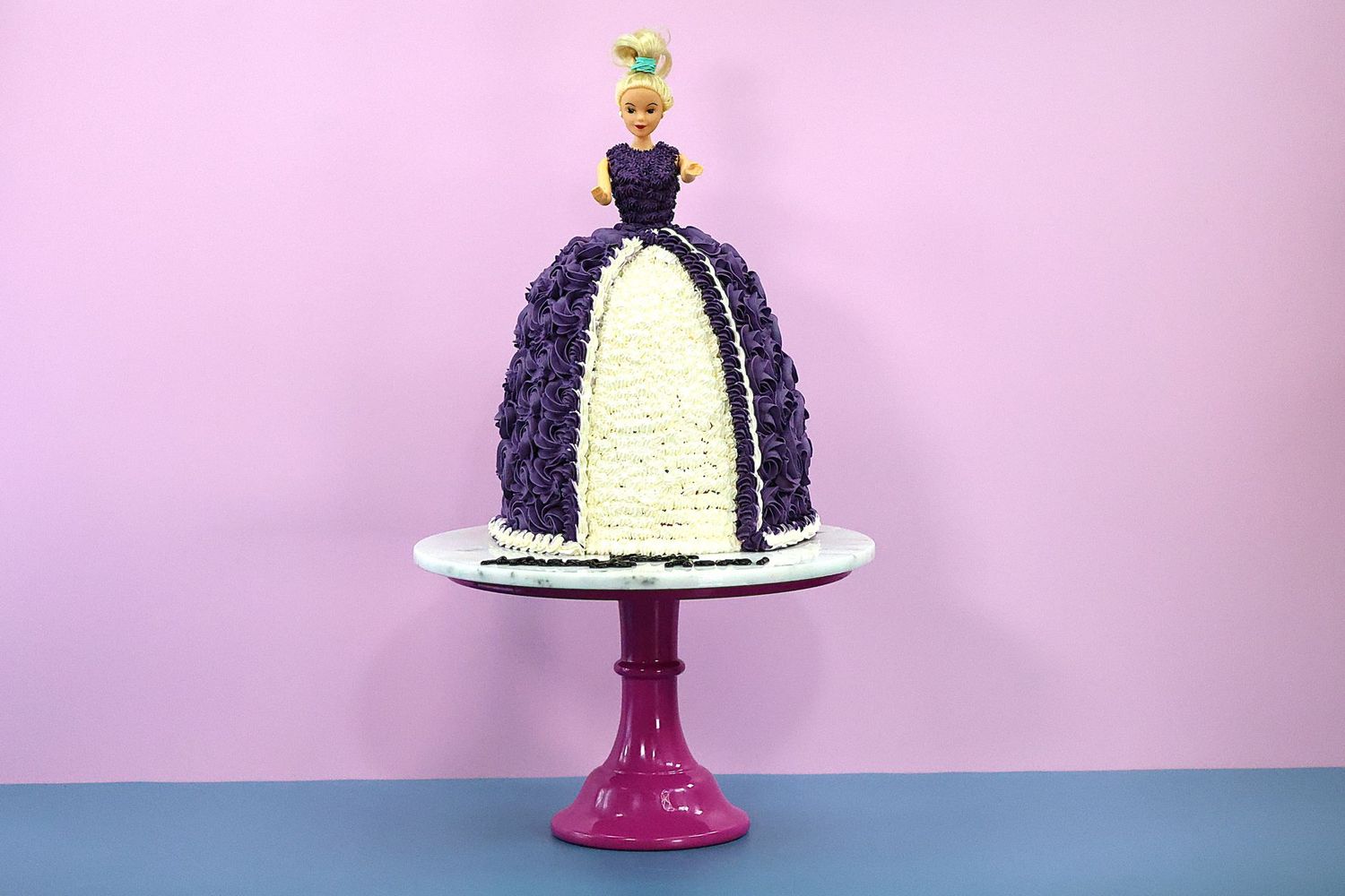 Purple Doll Cake