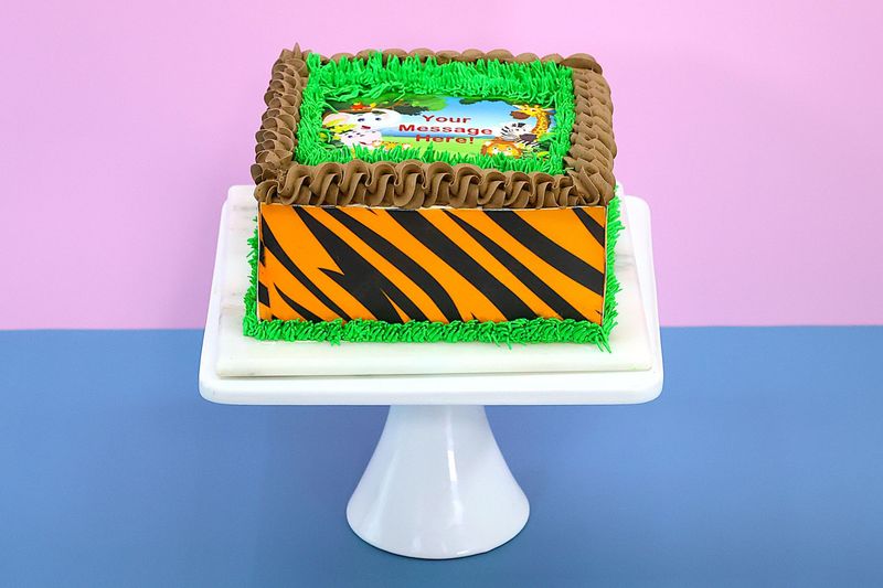 Chocolate Safari Theme Cake Chocolate Safari Theme Cake