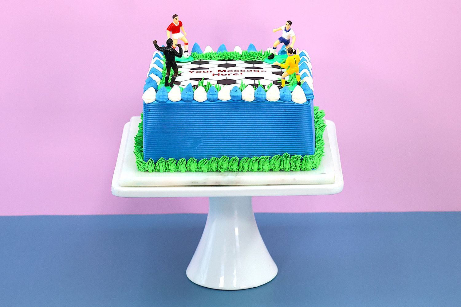Football Player Customisable Colour Cake
