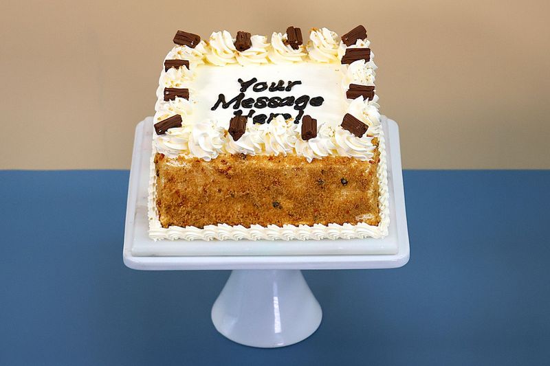 Chocolate Flake Carrot Cake