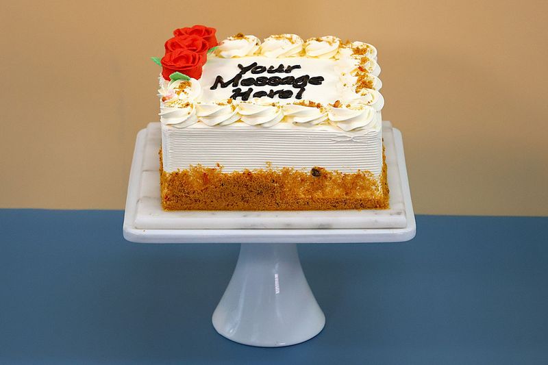 Red Rose Carrot Cake