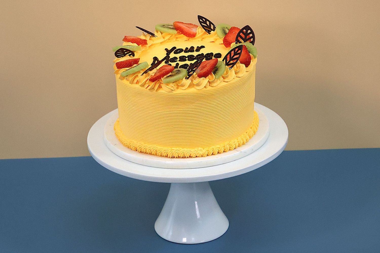 Mango & Fruit Punch Cake