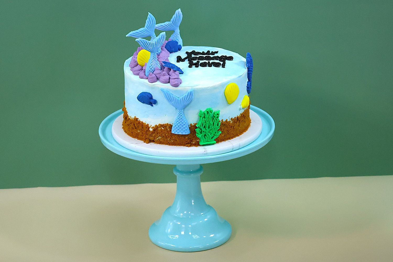 Mermaid Layer Cake Mermaid Layer Cake