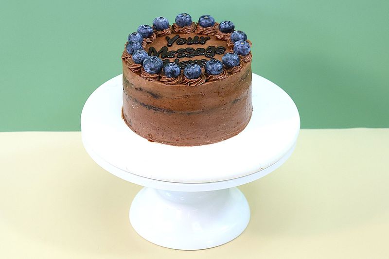 Berry Vegan Chocolate Cake