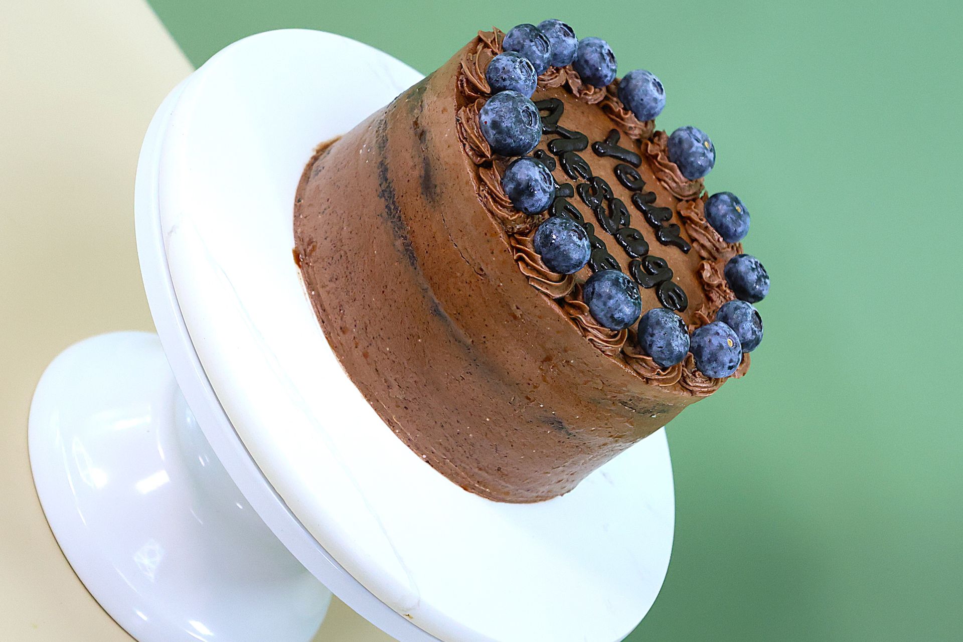 Berry Vegan Chocolate Cake