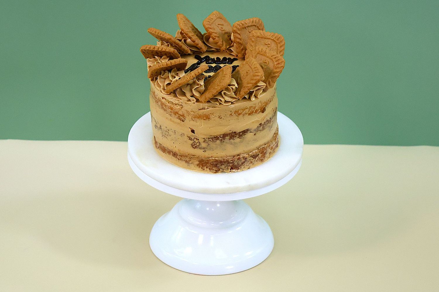 Loaded Vegan Biscoff Cake