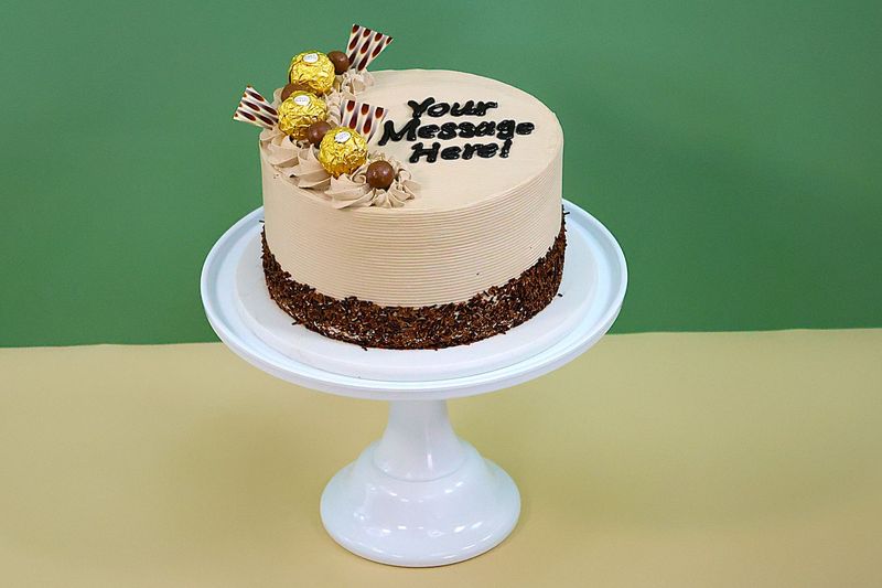 Luxury Coffee & Walnut Cake