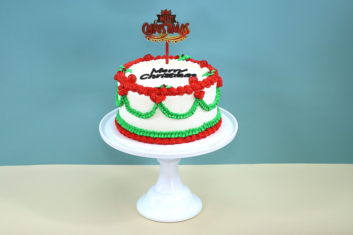 Vintage Christmas Cake Vintage Christmas Cake