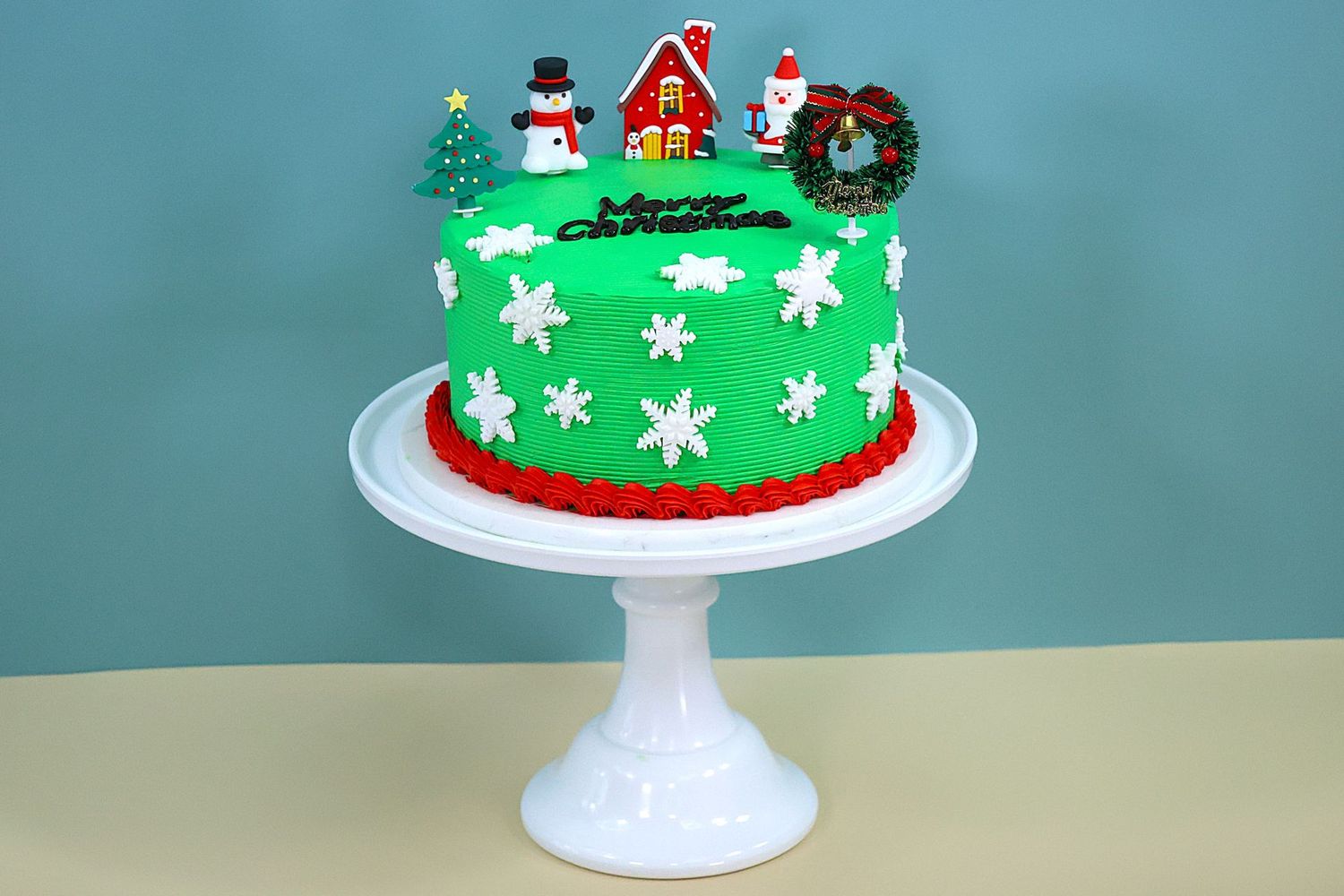 Christmas Toppers Cake Christmas Toppers Cake