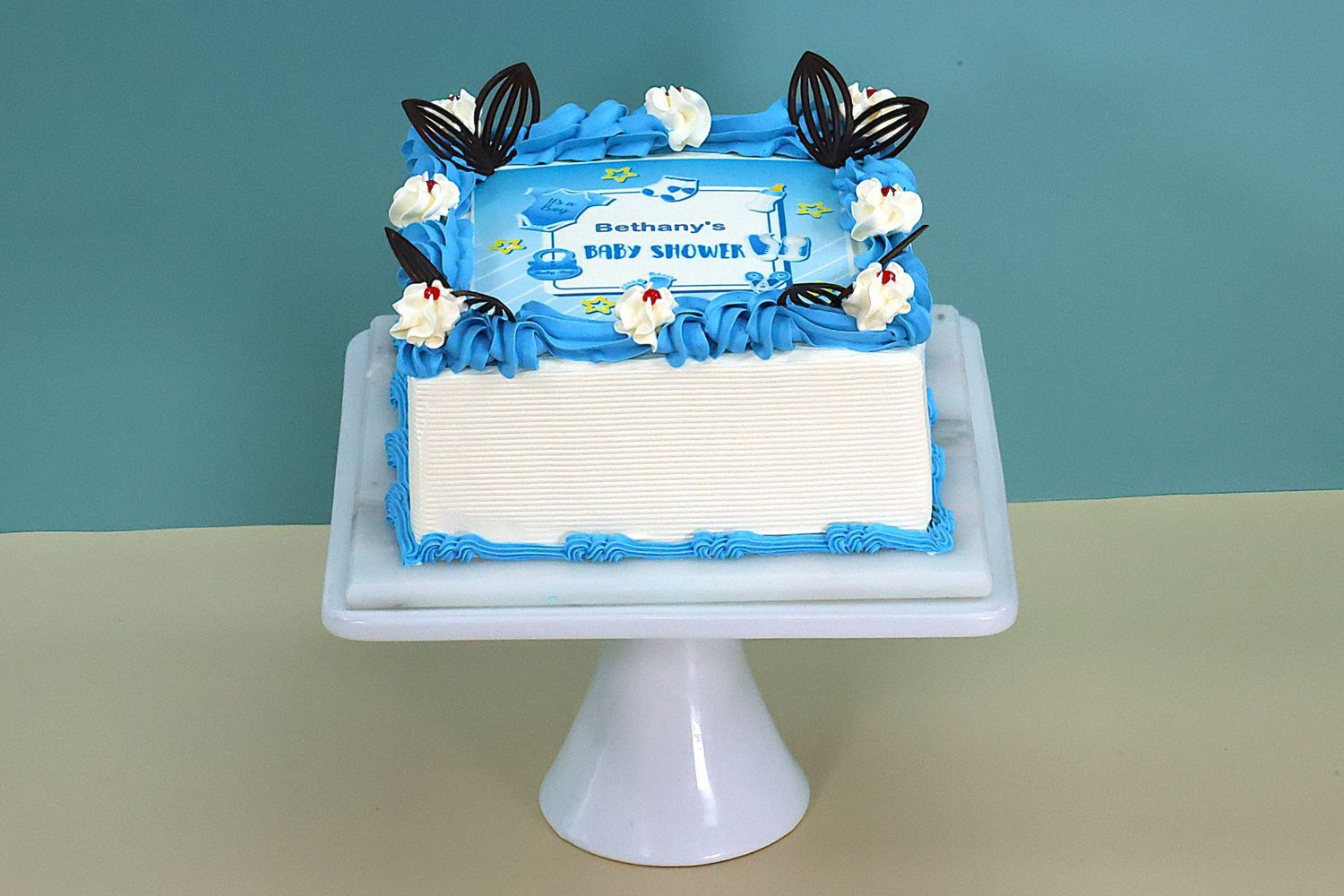 New Born Baby Shower Cake