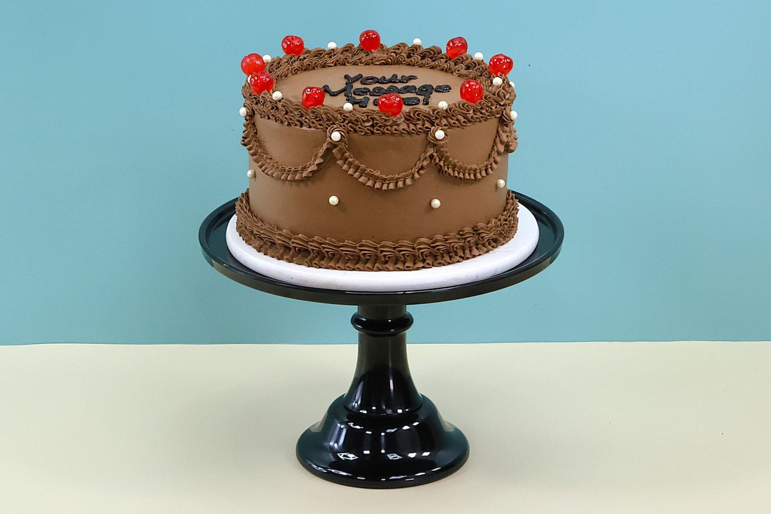 Chocolate  Deluxe Vintage Cake