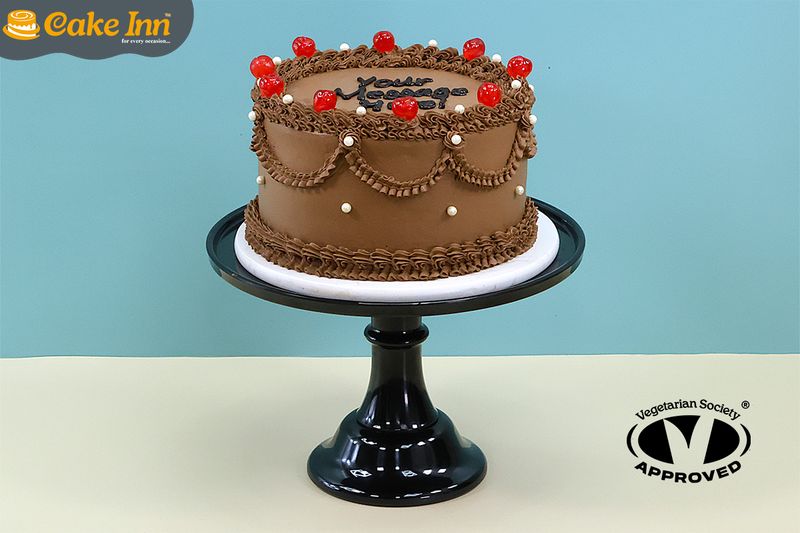 Chocolate  Deluxe Vintage Cake