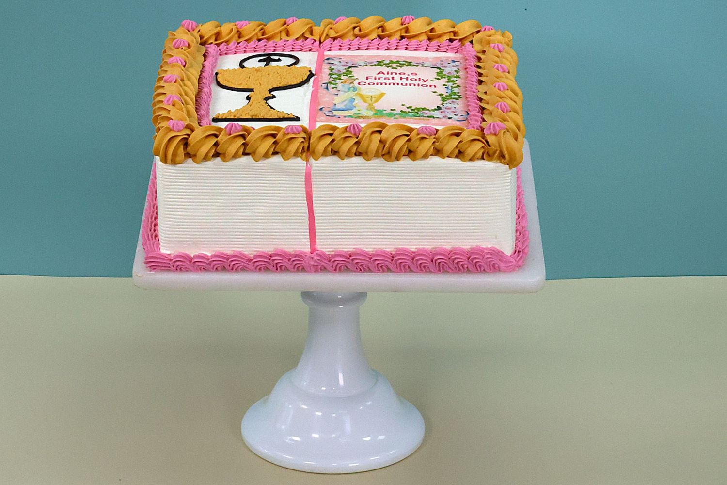 Holy Communion Christening cake