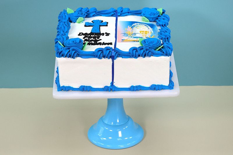 Holy Communion Christening cake