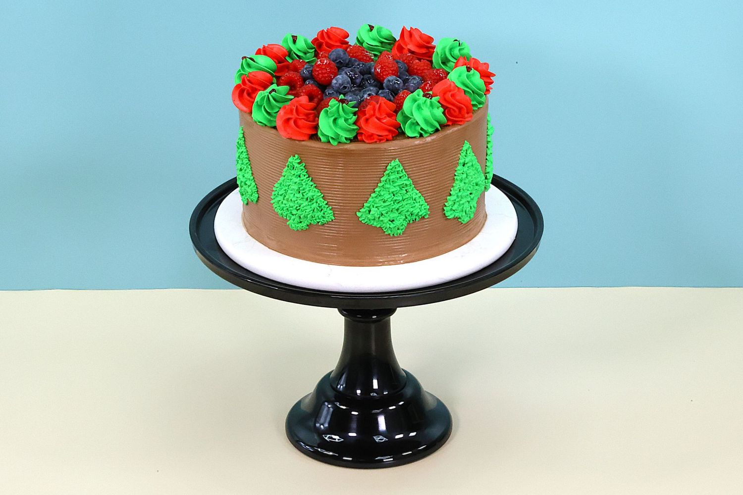 Very Berry Christmas Forest Fruit Cake Very Berry Christmas Forest Fruit Cake