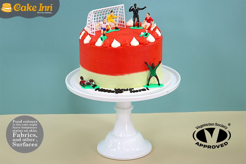 Chocolate Theme Football Cake