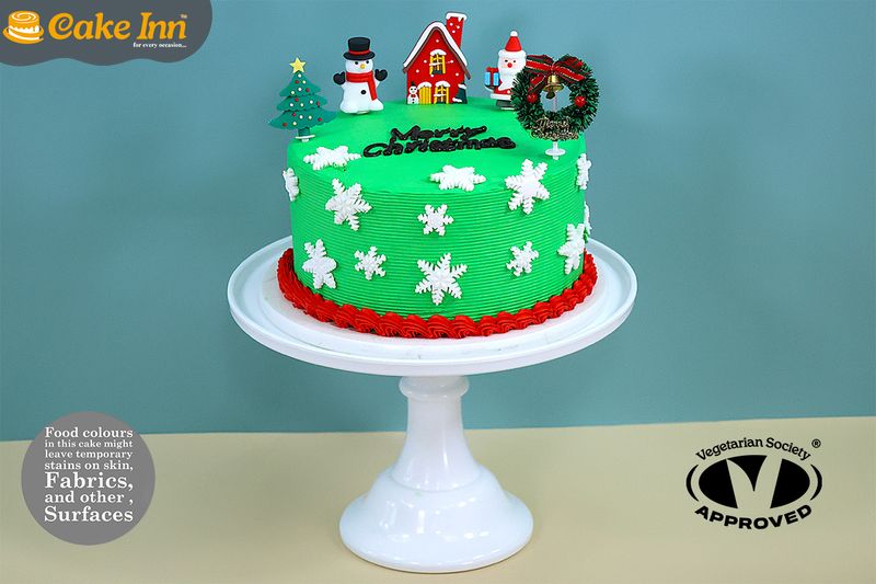 Christmas Toppers Cake Christmas Toppers Cake