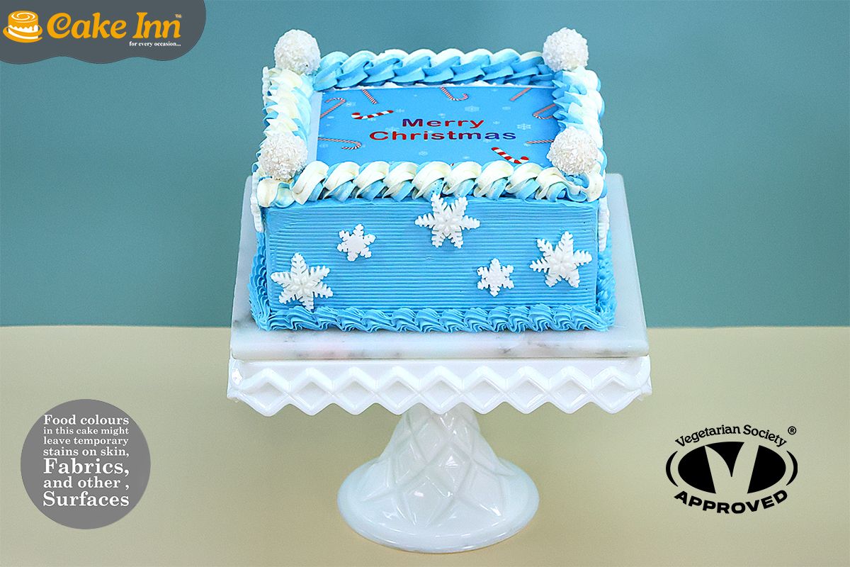 Christmas Winter Wonderland Cake Christmas Winter Wonderland Cake