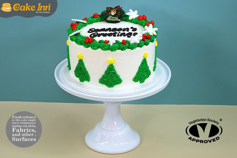 Christmas Wreath Cake Christmas Wreath Cake