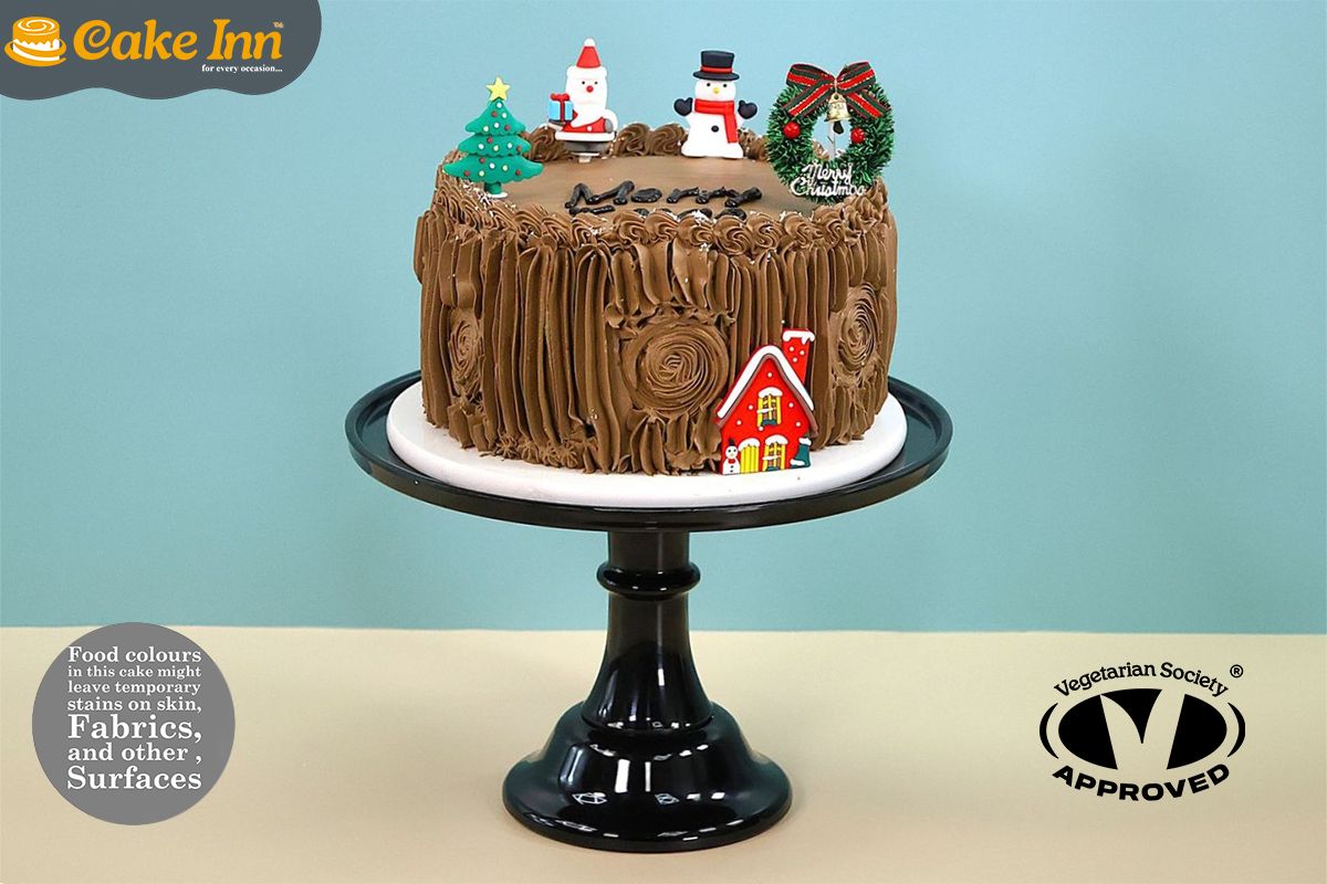 Deluxe Christmas Yule Cake Deluxe Christmas Yule Cake