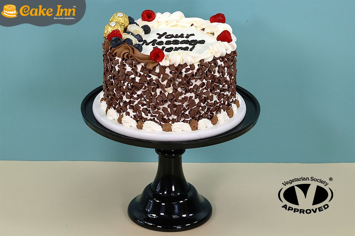 Ferrero Raffaella & Fruit Birthday Cake Ferrero Raffaella & Fruit Birthday Cake