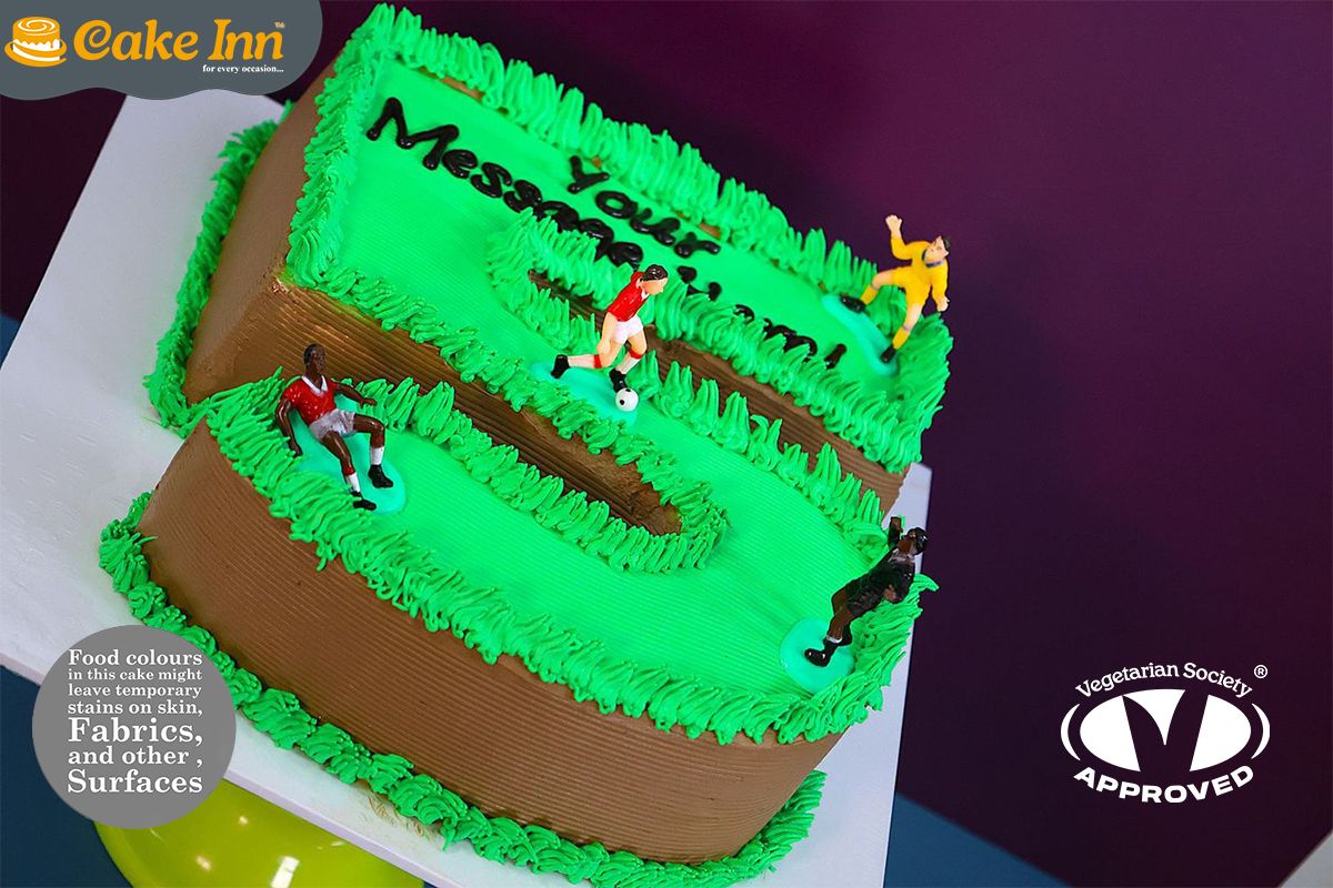 Football Players Number Cake Football Players Number Cake