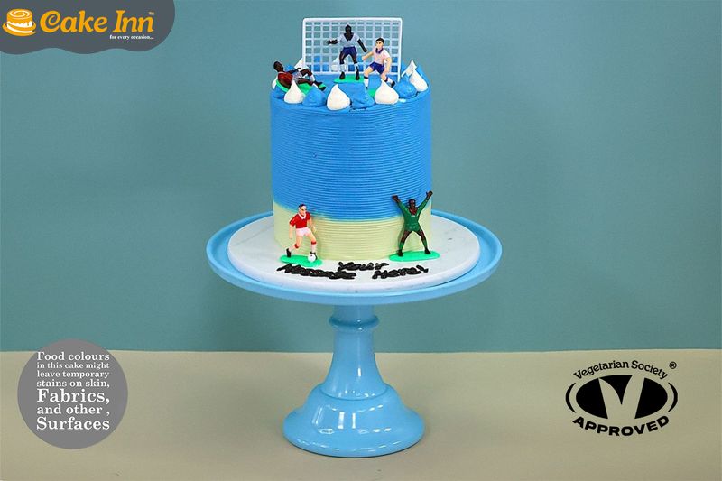 Football Theme 6 Layers Cake
