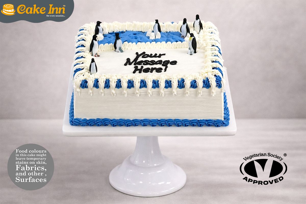 Penguin Topper Cake