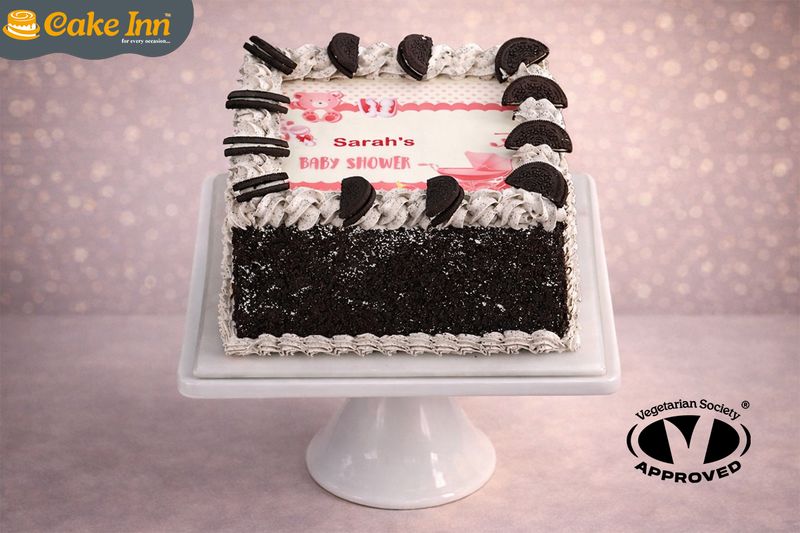 New Born Baby Shower Cake