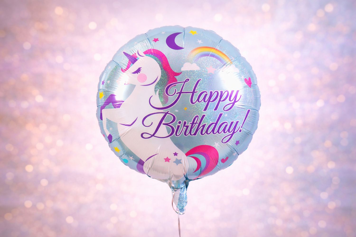 Unicorn 18″Foil Balloon Including Helium & Weight