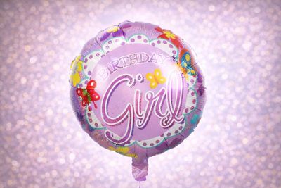 Birthday Girl 18″Foil Balloon Including Helium & Weight