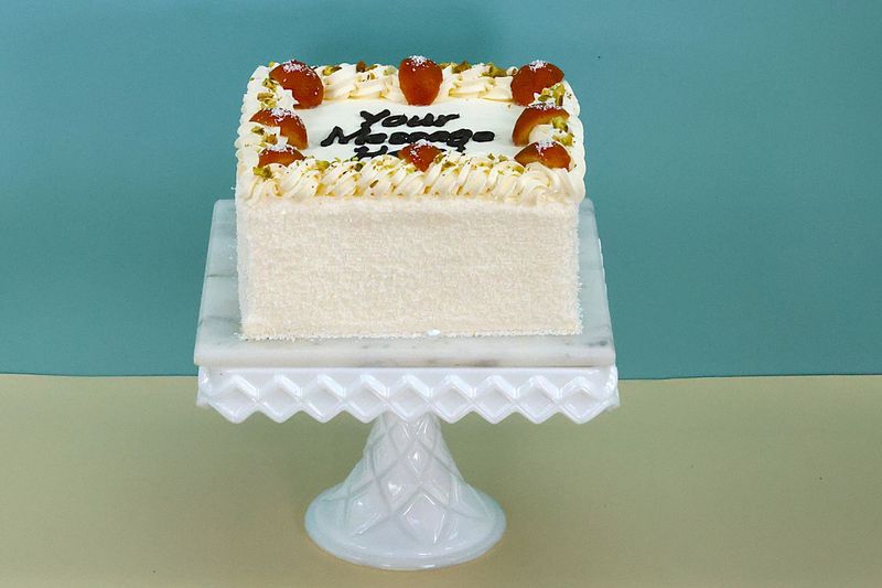 Infused Coconut Gulab jamun Cake