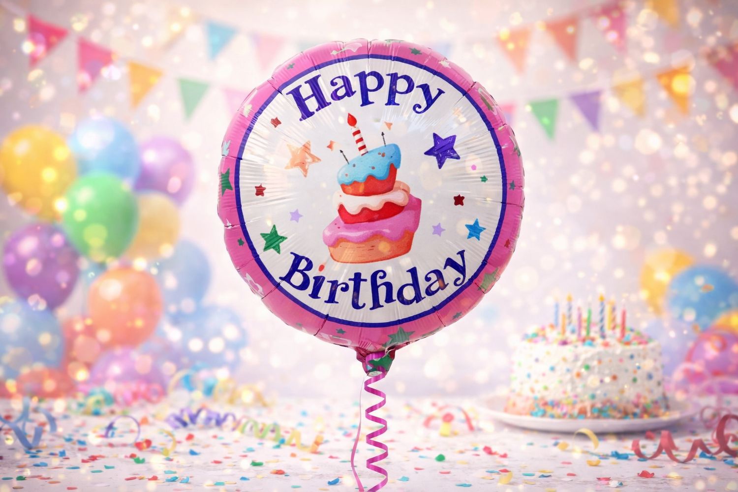 Happy Birthday 18 Happy Birthday 18"Foil Balloon Including Helium & Weight