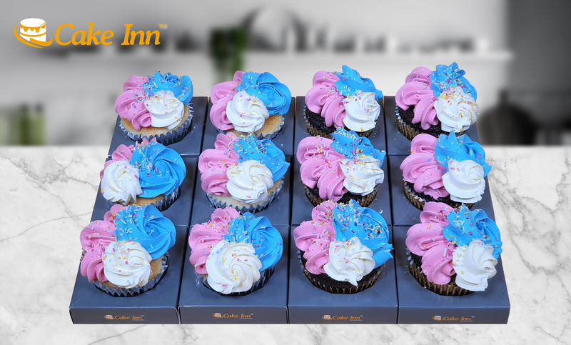 Gender Reveal Cupcakes CC33