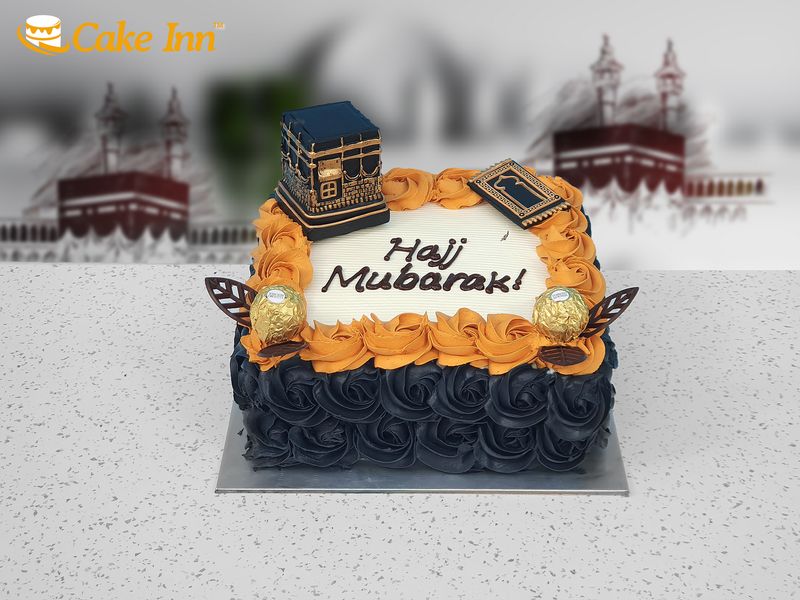 Umrah & Hajj Mubarak Cake